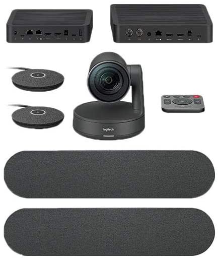 Logitech Rally Plus 960-001225 Premium Ultra-HD ConferenceCam System with Automatic Camera Control