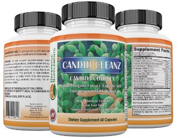 Pure Candida Cleanse Pills ★ Support Detox Treatment With Herbs Antifungals & Probiotics ★Pro Killer Supplements ★Quick Cure & Clear Candida Yeast Infection ★ 60 Capsules ★ 100% MONEY BACK GUARANTEE