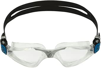 Aqua Sphere Kayenne Adult Swim Goggles - 180-Degree Distortion Free Vision, Ideal for Active Pool or Open Water Swimmers