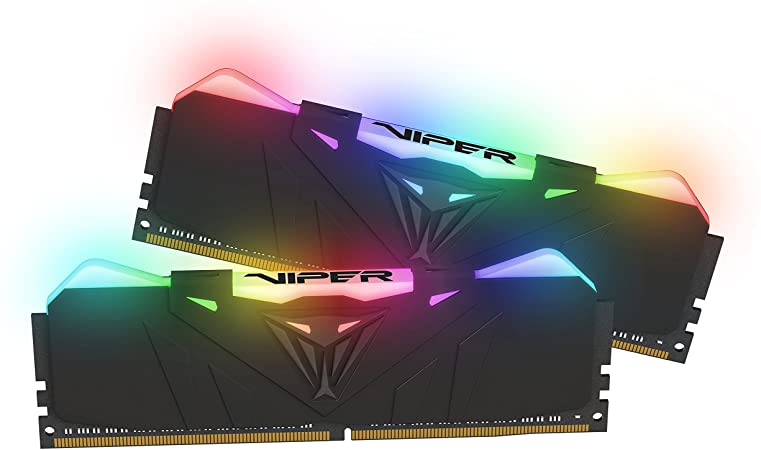 Viper RGB Series DDR4 16GB (2 x 8GB) 3600MHz Kit w/Black heatshield