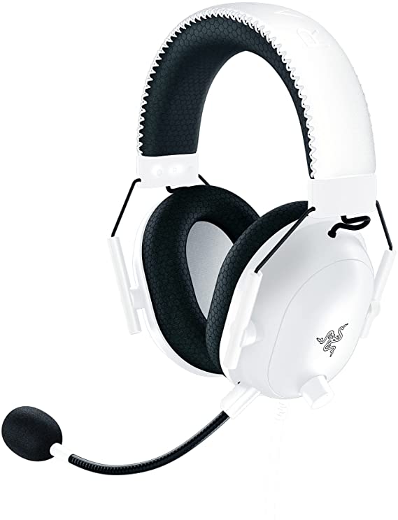 Razer BlackShark V2 Pro - Wireless Premium Esports Gaming Headset (Wireless Headphones with 50mm Drivers, Noise Cancellation for PC, Mac, PS4, Xbox One & Switch) White