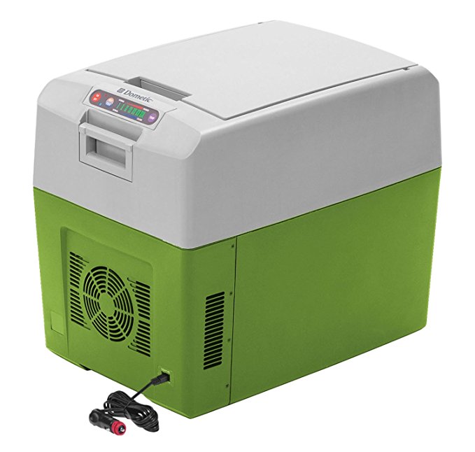 Dometic TC-35US Portable Thermo Electric Cooler/Warmer 37 Quart, Gray/Green