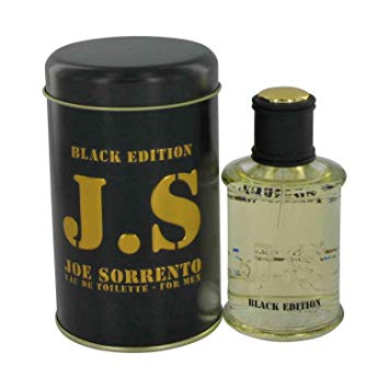 Joe Sorrento Black by Jeanne Arthes Eau De Toilette Spray 3.3 oz for Men