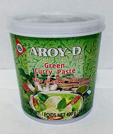14oz Aroy D Green Curry Paste (Pack of 1)