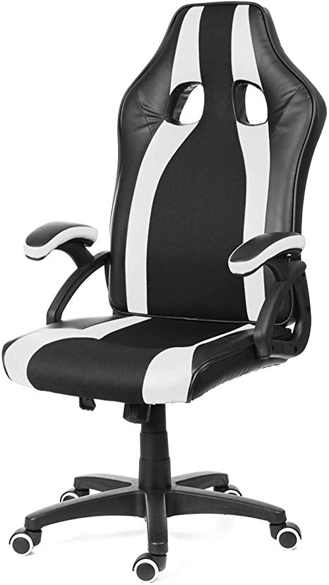 KingSo Gaming Chair 180 Degrees Adjustable High Back Ergonomic Gaming Chair PU Leather Racing Office Chair PC Office Chair Computer Racing Chair