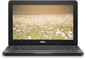 Dell 11.5'' HD IPS Chromebook with Touchscreen, Intel Processor Up to 2.46GHz, 4GB Ram, 32GB Storage, Ultra-Fast WiFi, Chrome OS, Dale Black(Renewed)