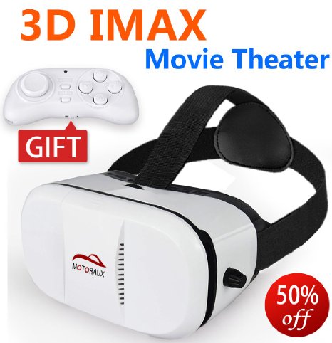 Upgraded version IMAX Movie Visor 3D Vr Virtual Reality Glasses Innovative Design Fit for iOS Android and PC phones Series within 40-59inches