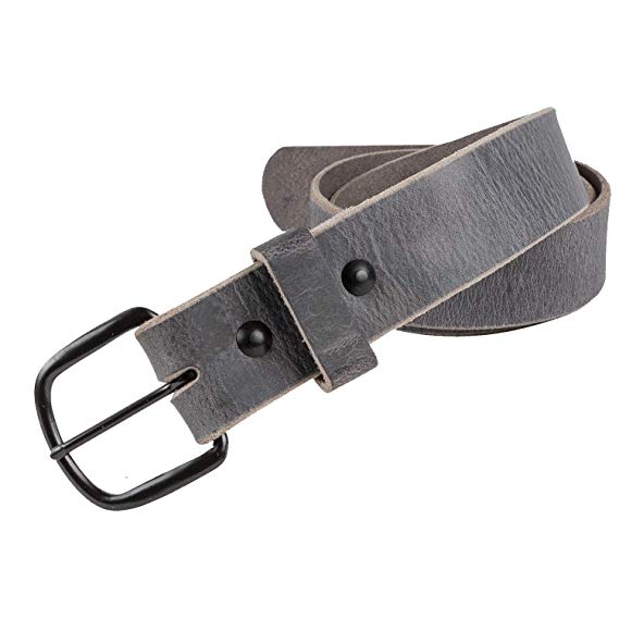 The Bootlegger Leather Belt | Made in USA | Full Grain Leather | Mens Belt