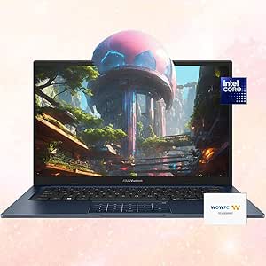 ASUS VivoBook Laptop | 14" FHD (1920 x 1080) Display | 12th Generation 6 Core Processor | 16GB RAM | 1TB Storage | Bluetooth | HDMI | Thin & Light | Windows 11 Pro | w/WOWPC Bundle