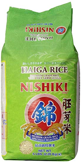 Nishiki Haiga Rice, 5 Pound