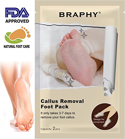 Exfoliating Peel Foot Mask - Callus Removal Foot Mask Pack - 7 Days Get Soft Foot - Baby Foot Peeling Natural Mask -Deep Exfoliation for Feet - Foot Peeling off for Dry and Dead Skin - 1 Pair