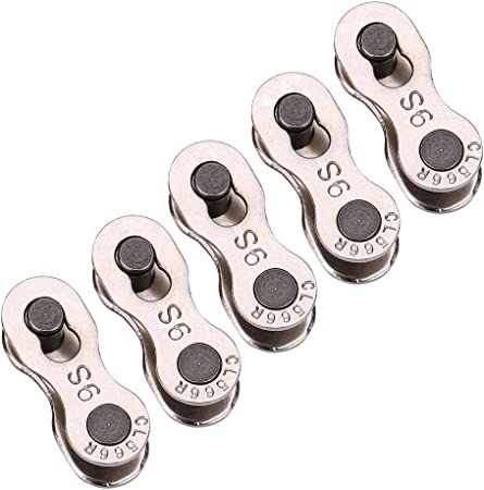 5 Pairs Bike Quick Release Chain Bicycle Chain Link Connector for 8/9/10 Speed
