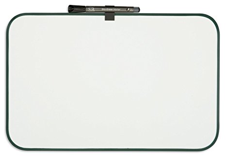 Quartet Dry-Erase Board, 11 x 17 Inches, Plastic Frame, Assorted Frame Colors - Color May Vary (VMMC10112)