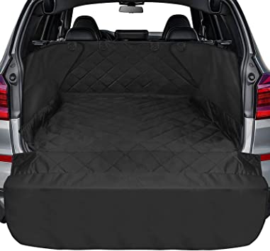 Ace Teah Cargo Liner for SUV, Waterproof Dog Cargo Cover with Side and Bumper Flap, Universal Fit for Any Pet Animal
