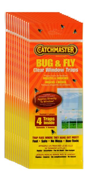 Catchmaster 904-12 Clear Window Fly Trap, 12-Pack