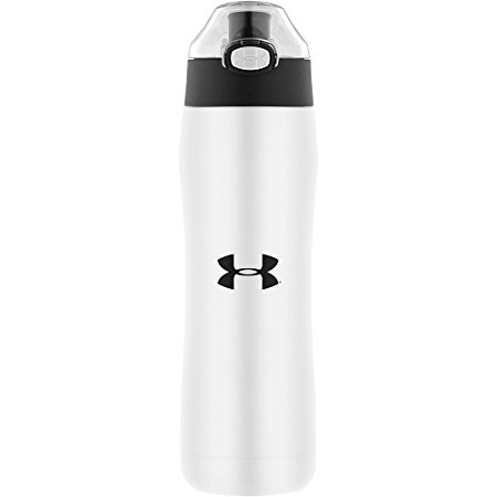 Under Armour Beyond 18 Ounce Vacuum Insulated Stainless Steel Bottle, Matte White