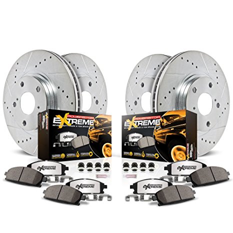 Power Stop K1906-36 Front & Rear Z36 Truck and Tow Brake Kit