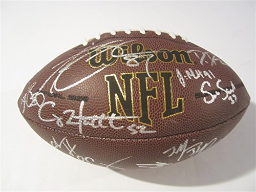 2015-16 Green Bay Packers Team Signed Autographed Football Coa Aaron Rodgers