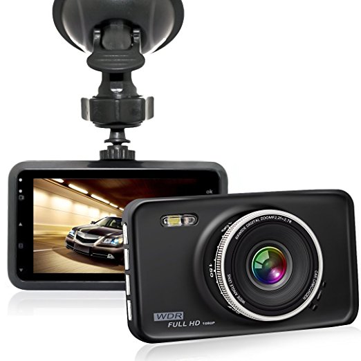 Dash Camera, CiBest 3.0" LCD Screen 120° Wide Angle [Dashboard Cam][car video recorder] [Car DVR cam] HD 1080P with Night Vision, G-Sensor, WDR, HDMI interface