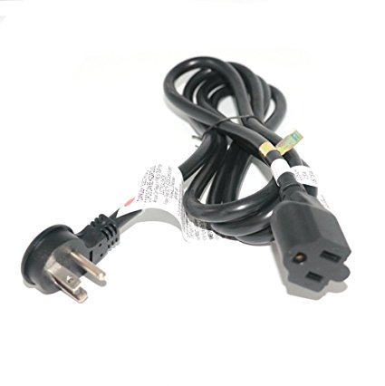 FIRMERST Ultra Low Profile Angle 14AWG/3C Power Extension Cord 3ft Black