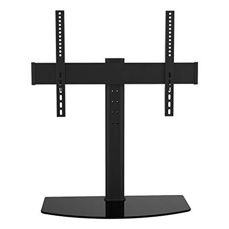 Universal TV Stand Tabletop Stand(05440A) with TV Wall Mount Bracket Fits 32-55 Inch LED LCD Flat Screen Panel