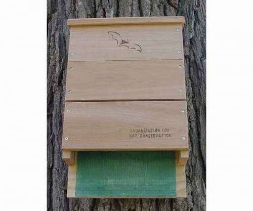 Looker Products Triple Chamber Bat House, Approved by the Organization for Bat Conservation
