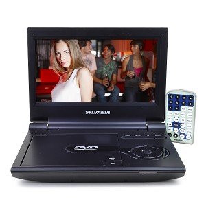 Sylvania SDVD9000-Black 9-Inch Portable DVD Player with USB/SD Card Reader, Black