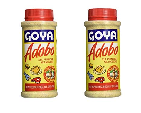 Goya Adobo with Pepper All Purpose Seasoning, 28.0 OZ (Pack of 2)