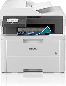 Brother DCP-L3560CDW | Imprimante Multifonction 3 en 1 (Impression/Copie/Scan) Laser Couleur | WiFi | Recto-Verso | LED | Eligible au Forfait EcoPro