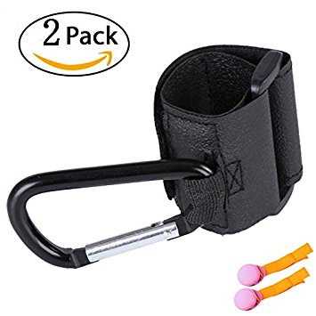 Handy Stroller Hook (2 Pack )-Multi Purpose Buggy Clips On Any Baby Stroller Or Infant Car Seat. Fit for Diaper Bag,Toys,Purse,Shopping bags.With baby stroller blanket clips (2 Pack )