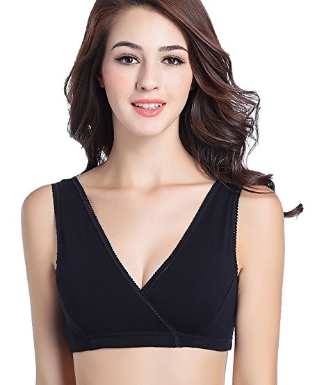 CAKYE Cakey Maternity Nursing Sleep Bra Tank For Breastfeeding/Pregnancy