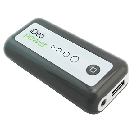 iDeaUSA 4400mAH Portable USB Power Bank External Battery Charger w/ LED Flashlight