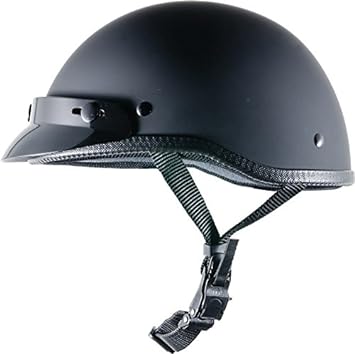 CRAZY AL'S WORLDS SMALLEST HELMET SOA INSPIRED IN FLAT BLACK WITH VISOR SIZE EXTRA LARGE