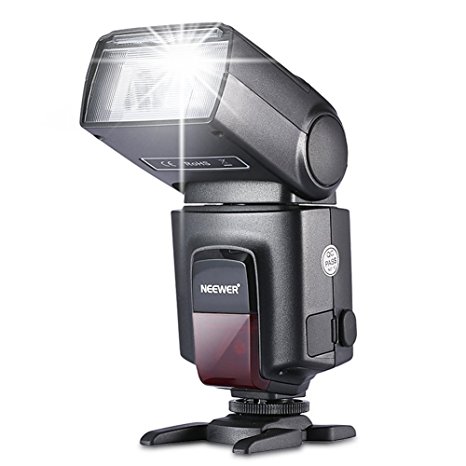 Neewer TT560 Flash Speedlite for Canon Nikon Sony Panasonic Olympus Fujifilm Pentax Sigma Minolta Leica and Other SLR Digital SLR Film SLR Cameras and Digital Cameras with Single-Contact Hot Shoe