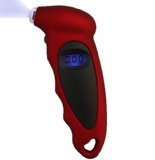 LotFancy Portable Digital Tire Pressure Gauge with LED Light Backlight for Cars Trucks Motorcycles and Bicycles100 PSI