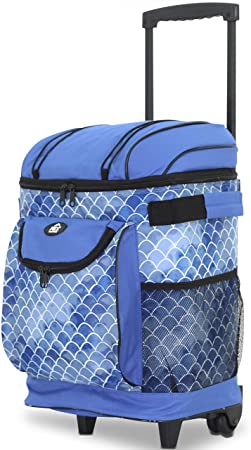 Travelers Club 18" Cool Carry Insulated Rolling Cooler,