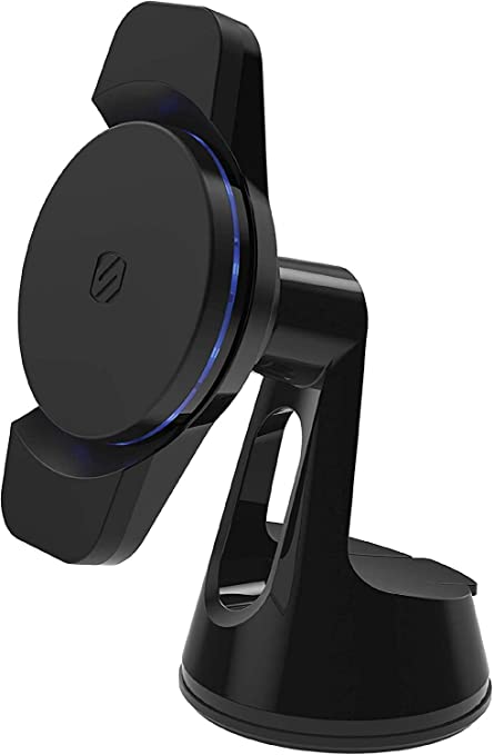 SCOSCHE MCQWD-XTET MagicMount Charge3 Universal 10W Magnetic Qi-Certified Suction Wireless Charging Mount