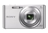 Sony DSCW830 201 MP Digital Camera with 27-Inch LCD Silver