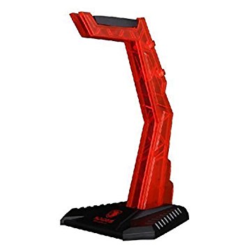 Gaming Headphone Cradle,Sades S-xlyz Acrylic Headset Bracket Stand Holder,Suitable for AKG/Sony/Shure/Sennheiser/Monster Beats/Ultimate Ears/Boss/Logitech/Professional/Gaming Headset,Red
