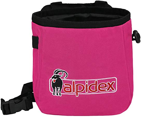 ALPIDEX Chalkbag including waist belt