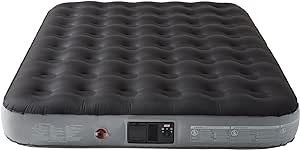 Coleman River Gorge: 9.5" Queen Airbed - Built-in 4D Battery Air Pump, Inflatable Mattress, Puncture Guard, Durable Design, Outdoor & Indoor Use