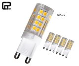 CRLight LED G9 BULB Base5W AC 120V 3000K Soft White COB LED Light Lamp Bulbs360 Omni-direction Beam AngleEquivalent to 40 Wled halogen replacement bulbsNon Dimmable5 Pack