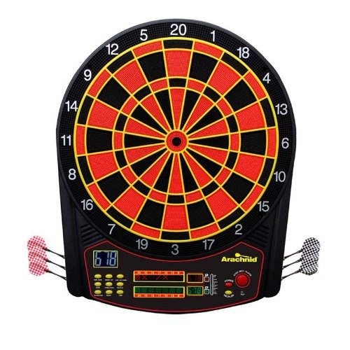 Arachnid CricketPro 450 Electronic Dart Board and Darts Set