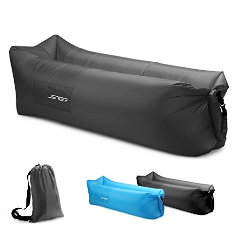 JSVER Inflatable Lounger Air Sofa with Portable Package for Travelling, Camping, Hiking, Pool and Beach Parties