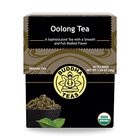 Organic Oolong Tea - Kosher, Contains Caffeine, GMO-Free - 18 Bleach-Free Tea Bags