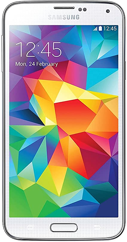 Samsung Galaxy S5 G900A Unlocked Cellphone, 16GB, White (International Version)