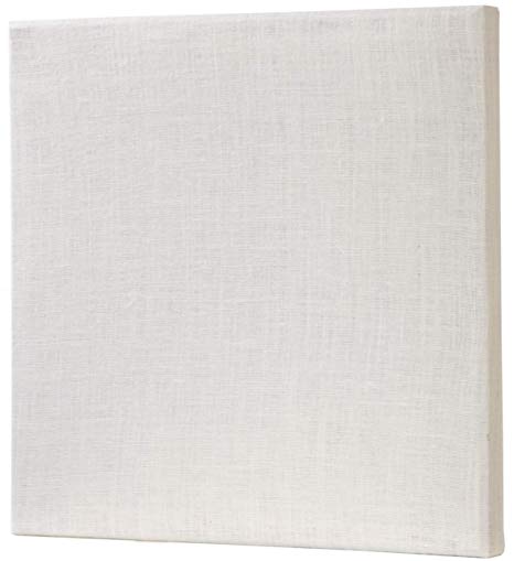 ATS Acoustic Panel 24x24x2 Inches, Beveled Edge, in Ivory