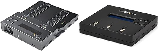 StarTech.com Standalone Dual Bay M.2 SSD/HDD Duplicator   USB Flash Drive Duplicator/Cloner/Eraser