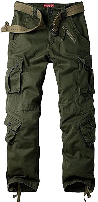 Jessie Kidden Women's Combat Cargo Trousers Camo Camouflage Army Military Tactical Work Pants