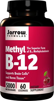 Jarrow Formulas - Methyl B-12 5000 Mcg, 5000 mcg, 60 lozenges